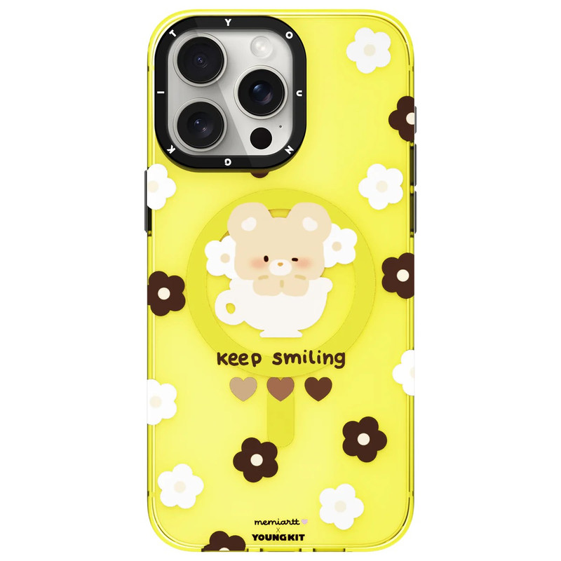 کاور یانگ کیت مدل Happy Mail کد07 مناسب برای گوشی اپل iphone15promax