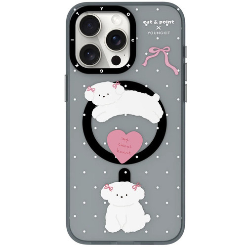 کاور یانگ کیت مدل Meow woof کد 01 مناسب برای گوشی اپل iphone 15promax