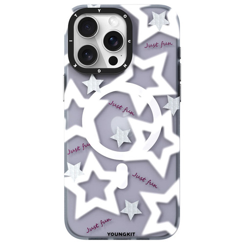 کاور یانگ کیت مدل Stars Butterflies کد Z01 مناسب برای گوشی موبایل اپل iphone 15 pro max