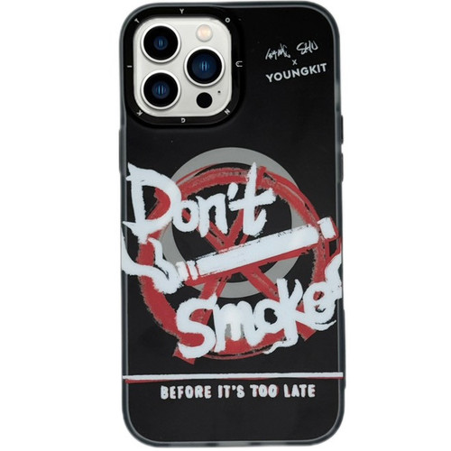 کاور یانگ کیت مدل don't smoke مناسب برای گوشی موبایل اپل iphone 13promax