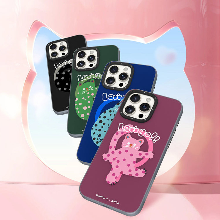 کاور یانگ کیت مدل Polka Dot Catمناسب برای گوشی موبایل اپل iphone 13pro