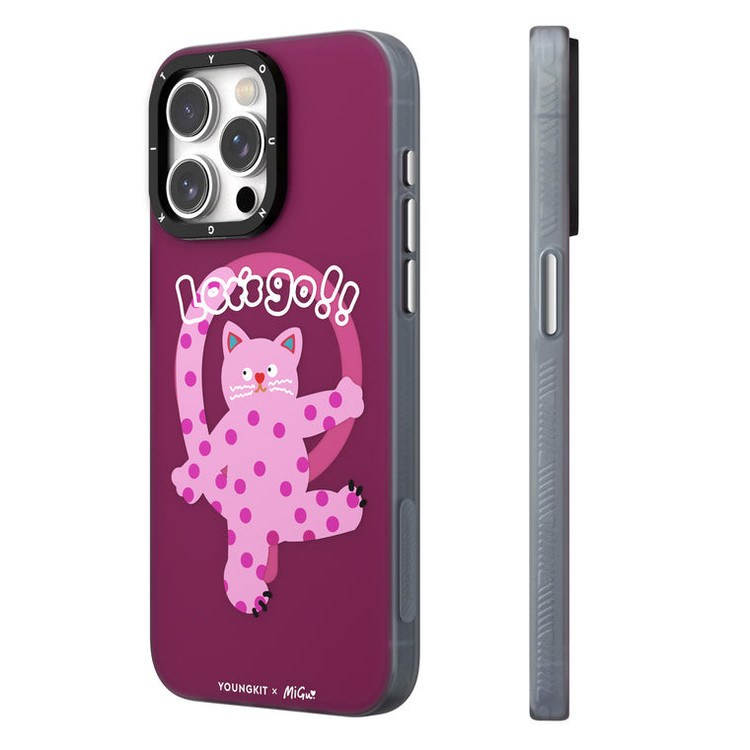 کاور یانگ کیت مدل Polka Dot Catمناسب برای گوشی موبایل اپل iphone 13pro