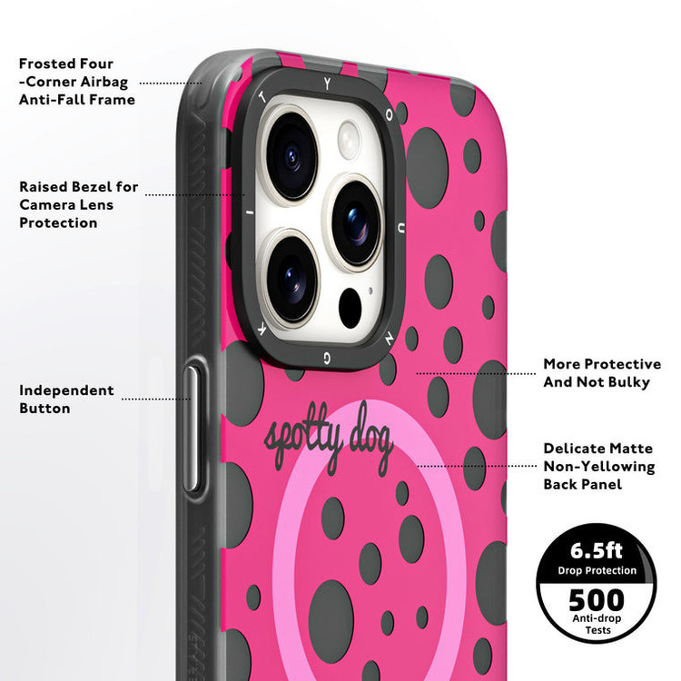 کاور یانگ کیت مدل Polka Dots کد E 02 مناسب برای گوشی موبایل اپل Iphone 14pro