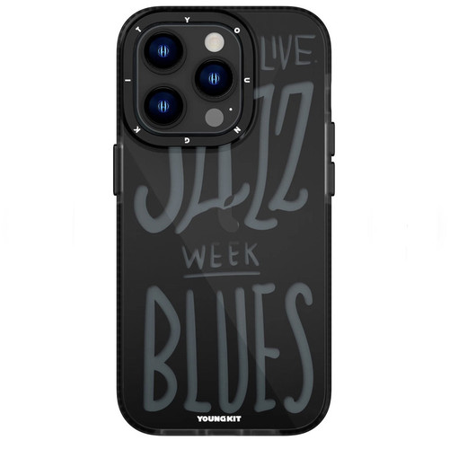 کاور یانگ کیت مدل Jazz Blues مناسب برای گوشی موبایل اپل Iphone13