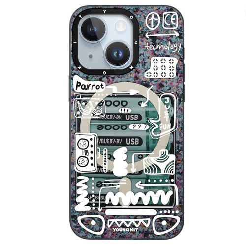 کاور یانگ کیت مدل Dark Matter کد Z02 مناسب برای گوشی اپل iphone15