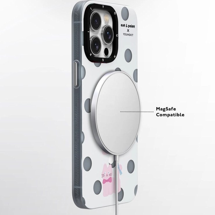 کاور یانگ کیت مدل cat مناسب برای گوشی موبایل اپل iphone 15 promax