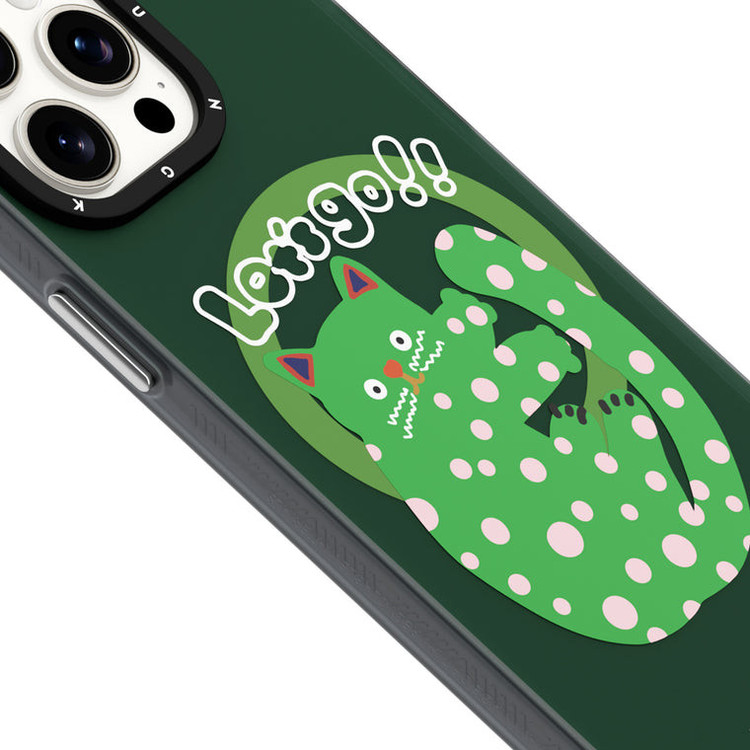 کاور یانگ کیت مدل Polka dot cat مناسب برای گوشی موبایل Apple iphone 15 promax
