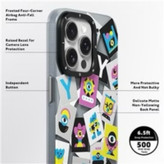 کاور یانگ کیت مدل White S.Nine Colorful Eyes مناسب برای گوشی موبایل اپل iphone 15 promax