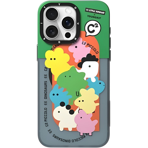 کاور یانگ کیت مدل Piccolo Dinosaurs Playful Puzzle مناسب برای گوشی موبایل اپل iphone 15 promax