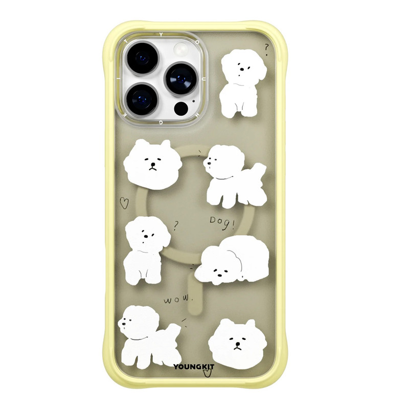 کاور یانگ کیت مدل Woof parade مناسب برای گوشی موبایل اپل iphone 16 promax