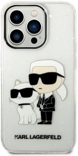 قاب برند کارل لاگرفلد اکلیلی مدل karl Lagerfeld Glitter مناسب برای Apple iPhone 16 Pro Max