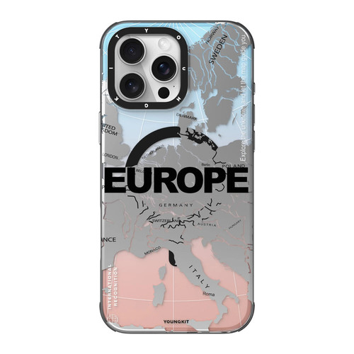 کاور یانگ کیت مدل Color Changing Globe کد Europe مناسب برای گوشی موبایل اپل iphone 16promax