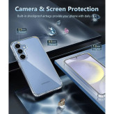 کاور مدل شفاف مگسیف مناسب برای سامسونگ Galaxy S25Fe