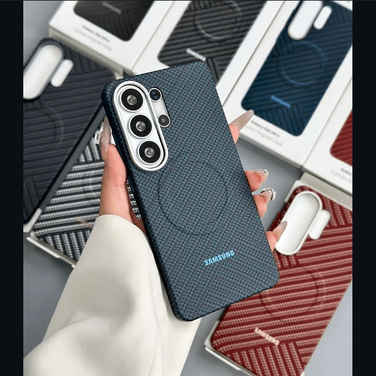 کاور مدل Carbon Mganet مناسب برای گوشی موبایل سامسونگ Galaxy S26 Ultra