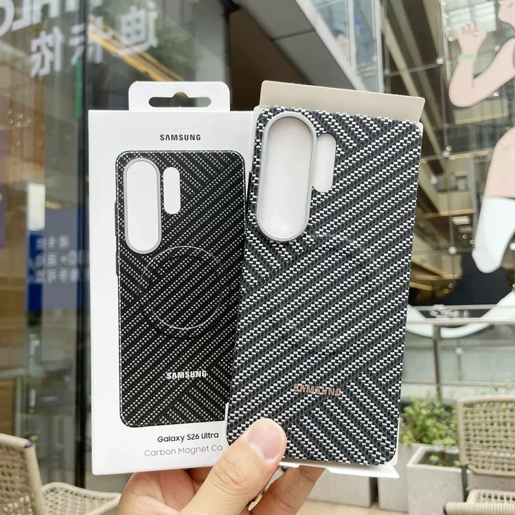کاور مدل Carbon Mganet مناسب برای گوشی موبایل سامسونگ Galaxy S26 Ultra