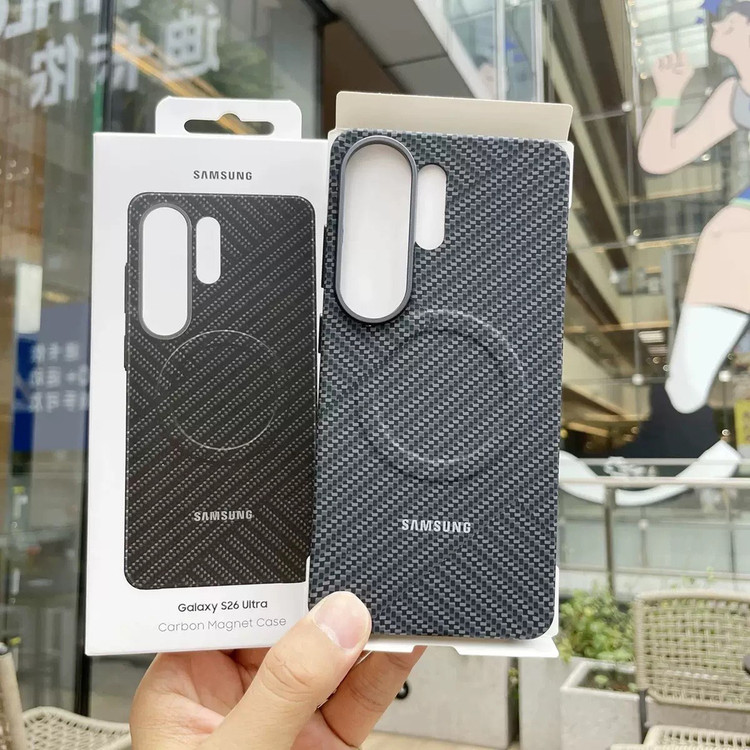 کاور مدل Carbon Mganet مناسب برای گوشی موبایل سامسونگ Galaxy S26 Ultra